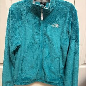 The North Face Turquoise Fleece Zip Up